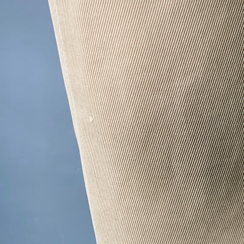 DE CORATO Size 36 Khaki Cotton Blend Twill Flat Front Casual Pants