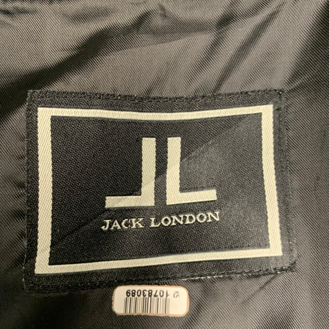 JACK LONDON Taille 40 Manteau à capuche en laine mélangée grise