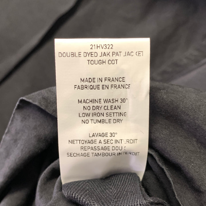 CASEY CASEY Size L Black Cotton Blend Blazer