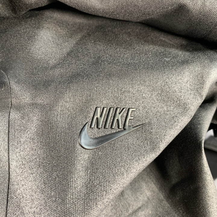 NIKE Eugene Black Logo Polyester Duffle Bag