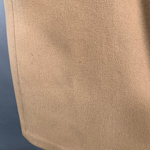 GIORGIO ARMANI Size M Tan Wool Hidden Buttons Coat