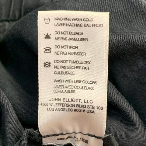 JOHN ELLIOTT Size XS Grey Charcoal Cotton Cargo Casual Pants