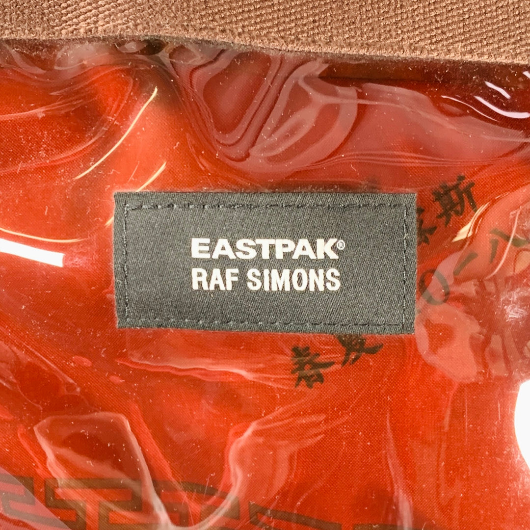 EASTPAK x RAF SIMONS SS18 Blade Runner Red Clear PVC Snaps Backpack