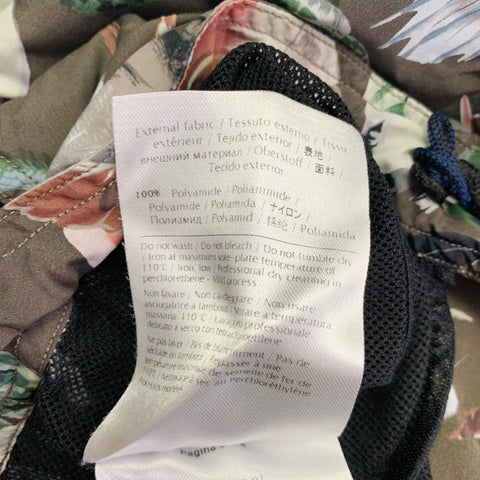 VALENTINO Taille 30 Imprimé Animaux Multicolore Short de Bain Doublé en Maille Polyamide
