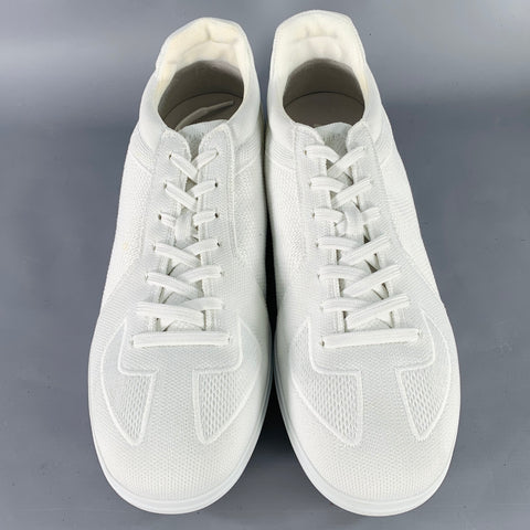 ROTHY'S Size 12 White Mesh Nylon Sneakers