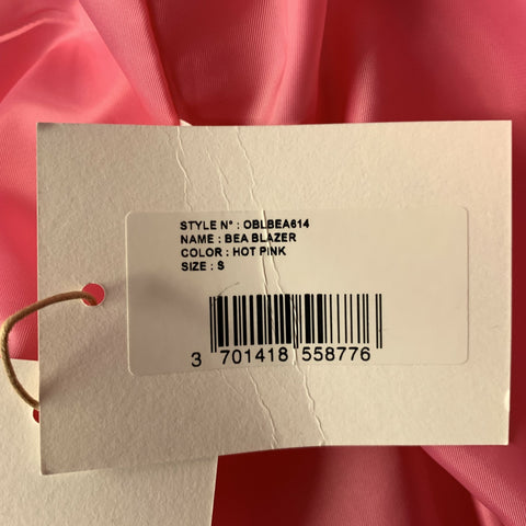 THE FRANKIE SHOP Size S Pink Polyester Spandex Jacket