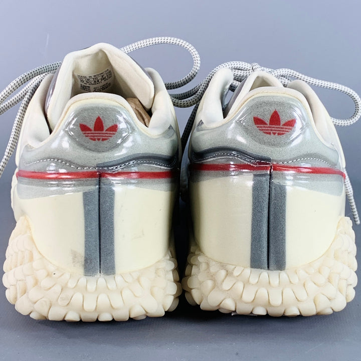 ADIDAS BY CRAIG GREEN Size 10 Beige Grey Low Top Chunky Sole Sneakers