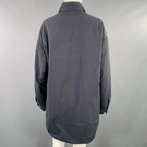 STUDIO NICHOLSON Size 0 Grey Charcoal Polyamide Padded Jacket
