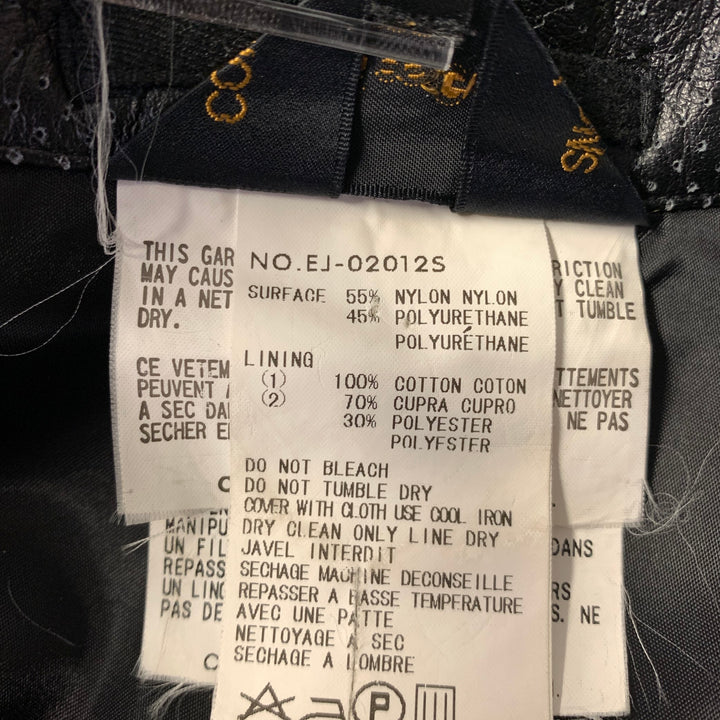 COMME des GARCONS Size S Black Nylon / Polyurethane Jacket