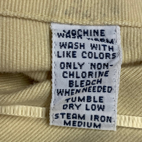 RALPH LAUREN Size XL Yellow Cotton Button Down Long Sleeve Shirt
