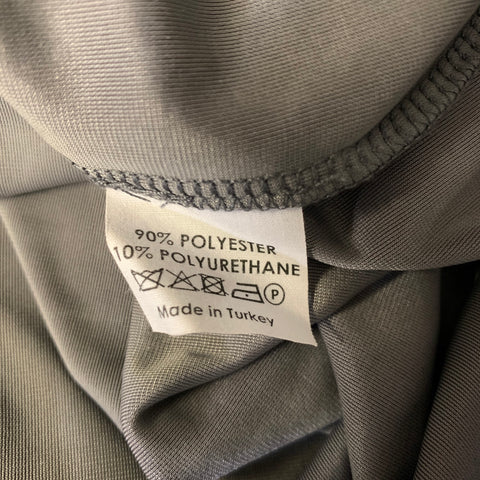 DRIES VAN NOTEN Size M Grey Crushed Velvet Polyester &  Polyurethane Tank Top