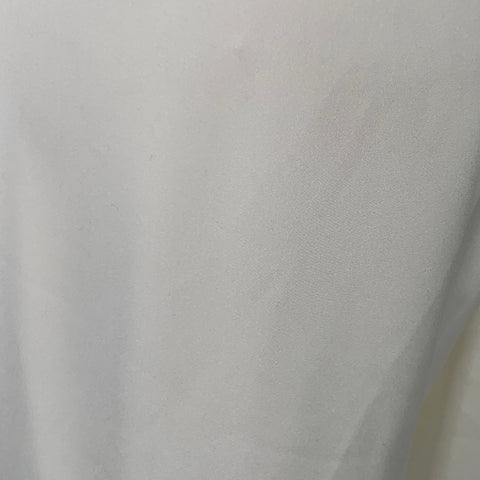 RAMY BROOK Size 0 White Pleated Wide Leg Side Zipper Dress Pants