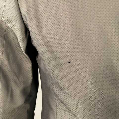 JOHN RICHMOND Size 38 Black Nailhead Wool Blend Notch Lapel Sport Coat