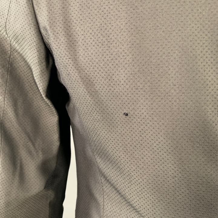 JOHN RICHMOND Size 38 Black Nailhead Wool Blend Notch Lapel Sport Coat
