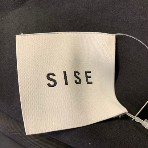 SISE Size S Black Wool Convertible Vest