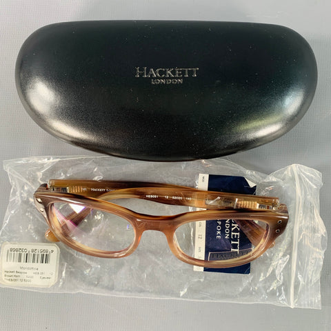 HACKETT LONDON Brown Tortoiseshell Acetate Eyewear Frames