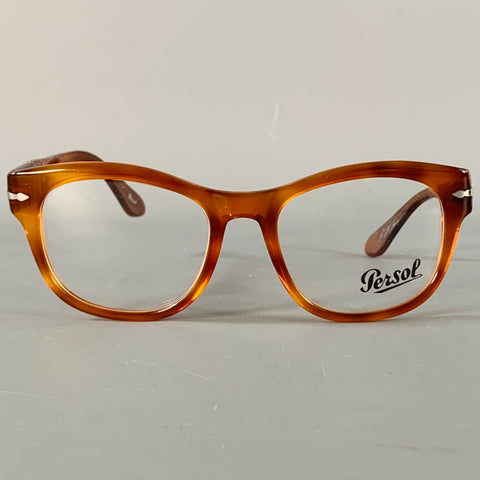 PERSOL Terra di Siena Orange Tortoiseshell Acetate Frames
