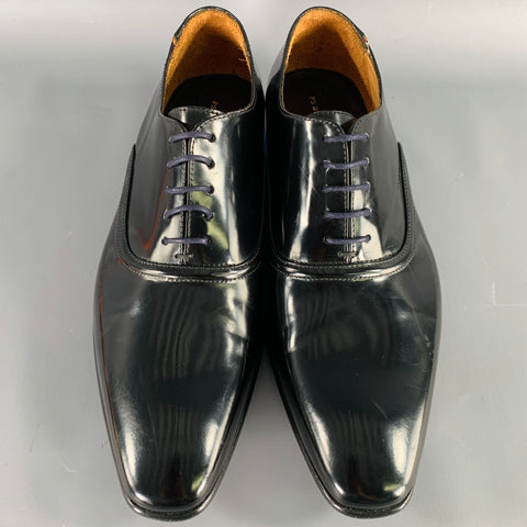 PS by PAUL SMITH Size 9.5 Black Leather Oxford Lace-Up Shoes