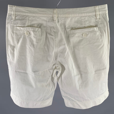 DOLCE & GABBANA Size 36 Cream Cotton Cargo Shorts