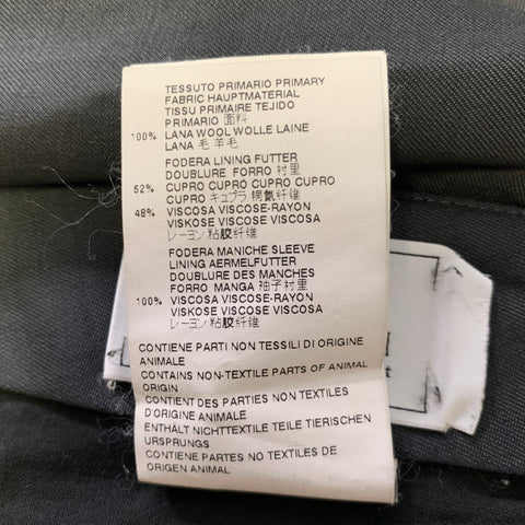 MAISON MARGIELA Size 36 Grey Heather Wool Flat Front Dress Pants