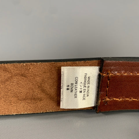 LEVI'S Size L Brown Leather Belt