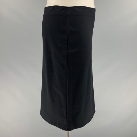 ARMANI COLLEZIONI Talla 12 Falda lápiz negra