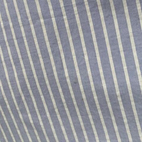 MM6 MAISON MARGIELA Size M Blue White Cotton Stripe Caftan Maxi Dress