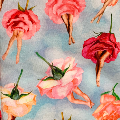 Débardeur sans manches à poche, imprimé floral bleu et rose, taille S, de marque ETON