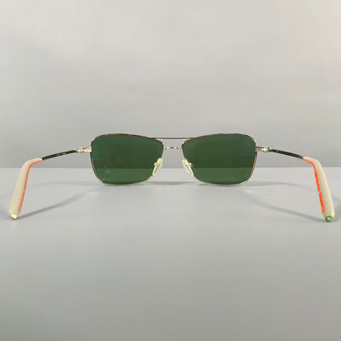 MOSLEY TRIBES -Aviatrix- Lunettes de soleil polarisées en métal argenté