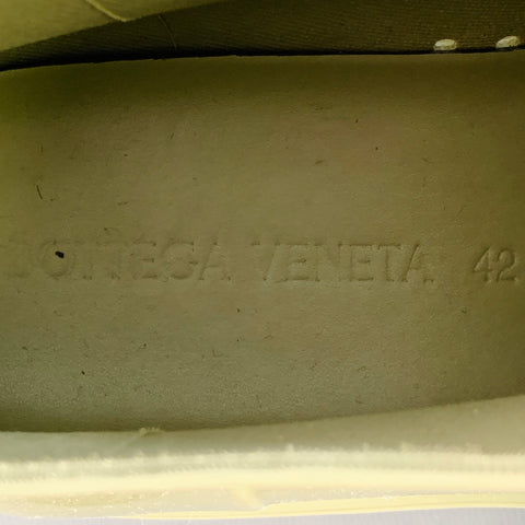 BOTTEGA VENETA Size 10 Green Sage Rubber Track Sole Rain Boots