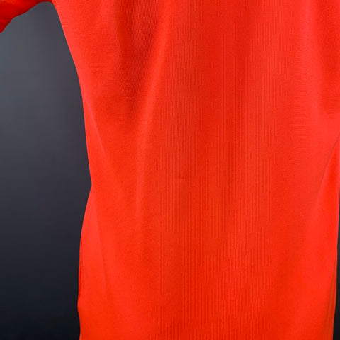 JIL SANDER Size M Pink Neon Jersey Polyester Crew Neck T-shirt