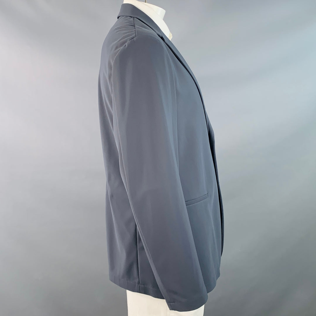 THEORY Size 44 Regular Grey Slate Polyamide Blend Sport Coat