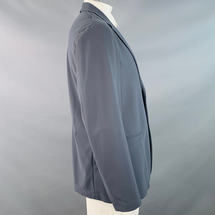 THEORY Size 44 Regular Grey Slate Polyamide Blend Sport Coat