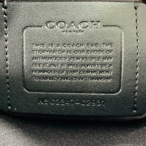 Sac bandoulière COACH Ethan en cuir noir