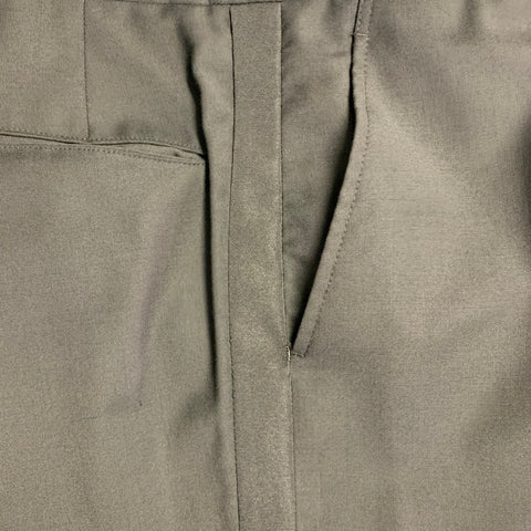 BAND OF OUTSIDERS Size 38 Regular Black Wool Mohair Contrast Stitch Notch Lapel Suit