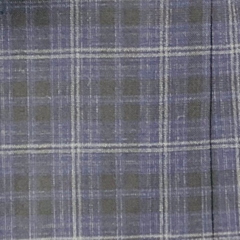 COMME des GARCONS Size L Black Navy Grey Plaid Wool Sport Coat