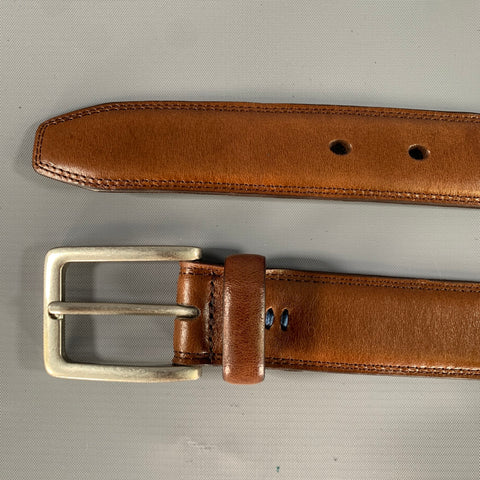 GoodFellow Co. Size XL Brown Cognac Leather Bonded Leather Belt