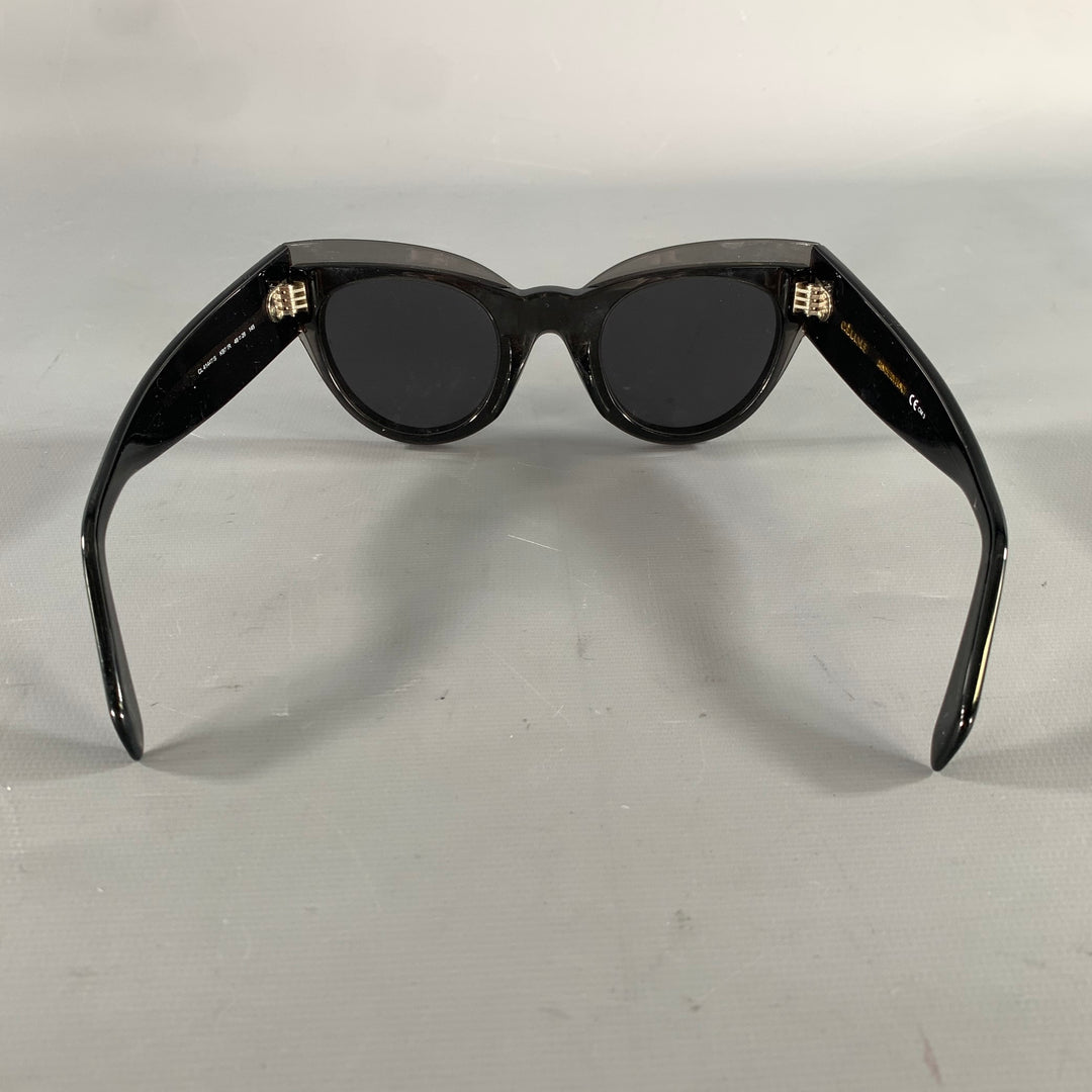 CELINE Grey Acetate Sunglasses