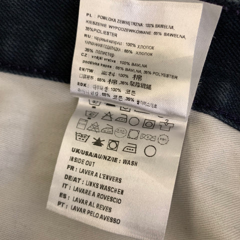 CARHARTT Size 33 Blue Cotton Tapered Jeans