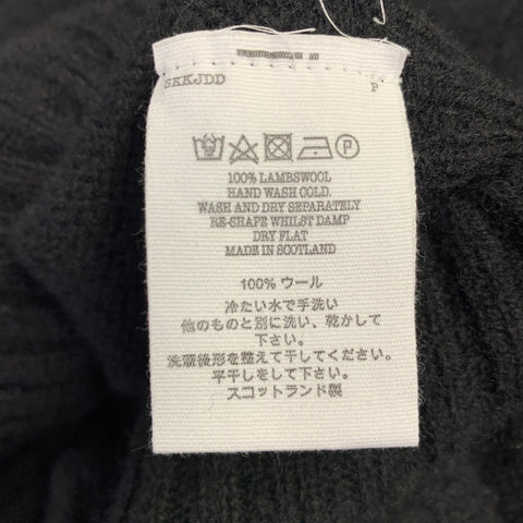 YMC Size M Suededhead Black Wool Crew Neck Sweater
