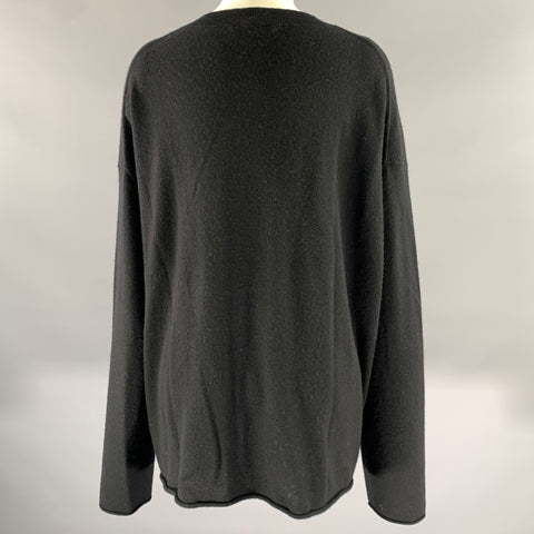 SOFIE D'HOORE Size M Black Wool Cashmere Crewneck Sweater