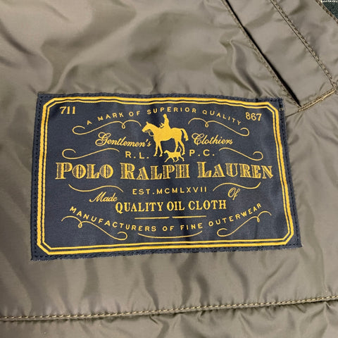 POLO by RALPH LAUREN Size XXL Brown Coated Canvas Vest