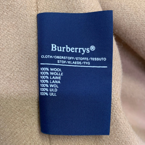 BURBERRYS Size S Tan Cotton Polyester Trenchcoat