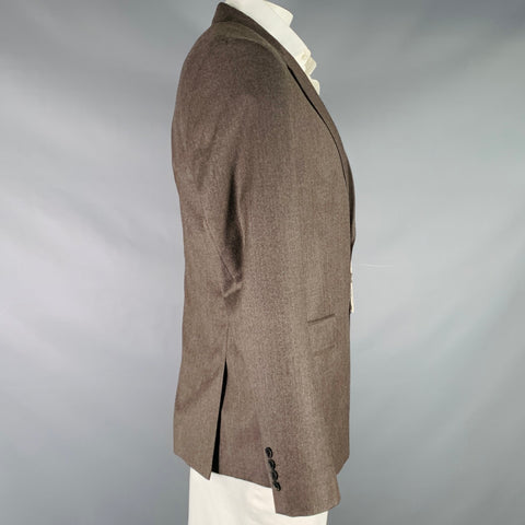 AMI by ALEXANDRE MATTIUSSI Size 44 Taupe Wool Sport Coat