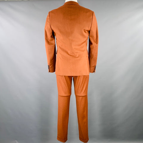 PAUL SMITH Size 38 Kensington Brown Wool Cashmere Notch Lapel Suit