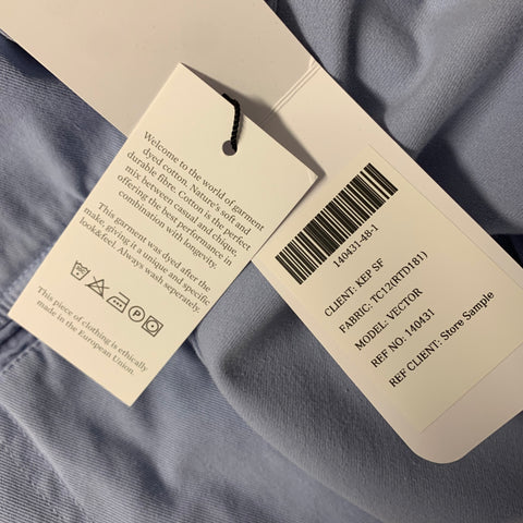 KLEIN EPSTEIN & PARKER Size 38 Blue Periwinkle Notch Lapel Sport Coat Jacket