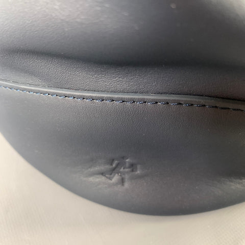 WANT LES ESSENTIELS DE LA VIE Navy Black Leather Bucket Bags