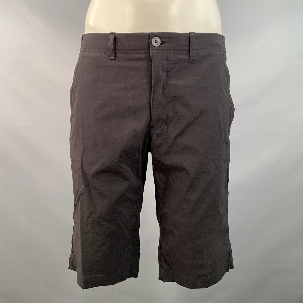 RAPHA Size 32 Randonnee Black Fuchsia Nylon Blend Shorts