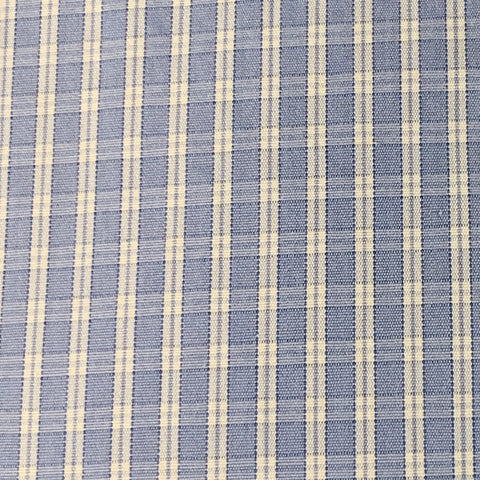 COMME des GARCONS HOMME Size XS Blue White Plaid Cotton Long Sleeve Shirt