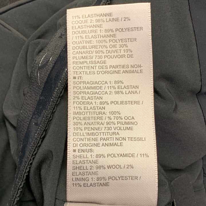 KJUS Size M Formula SE Black Polyamide Blend Hooded Ski Jacket